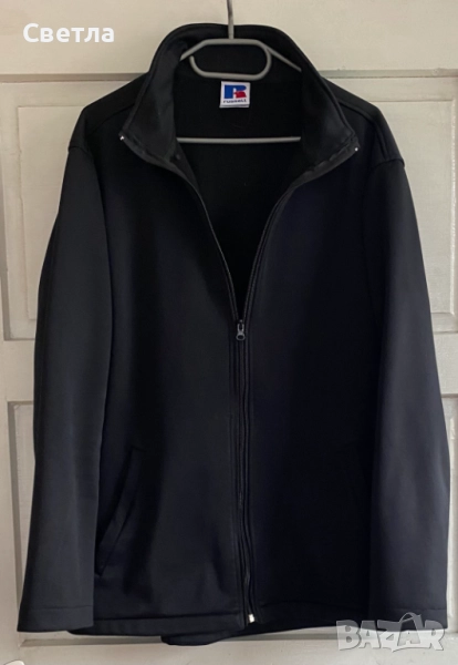 Суичър/Яке 1.RusseLL,водотоплоустойчиво,качулка-18лв и 2.Шубка от естествена,телешка кожа-набук,30лв, снимка 1