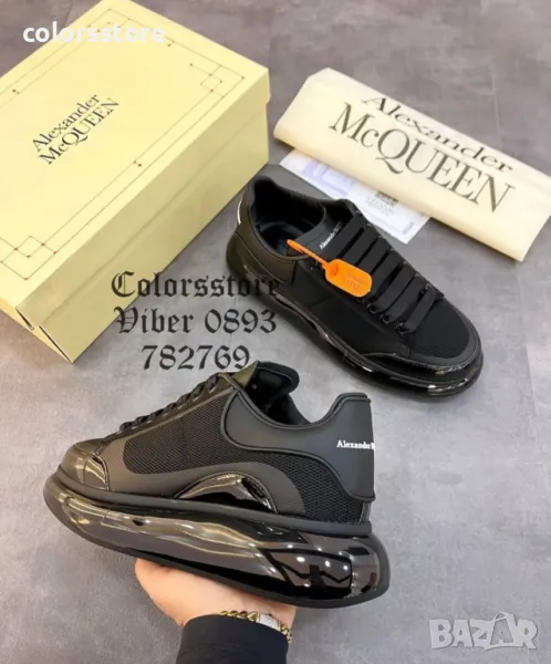 Мъжки черни кецове Alexander McQueen/BR38d, снимка 1