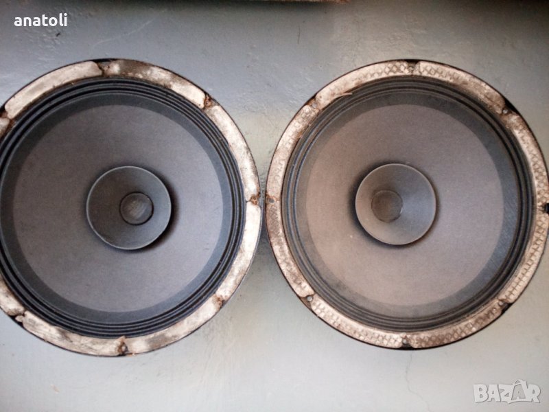 Philips AD-12100 M8 pair of 12inch full range speakers 70s HIFI !, снимка 1