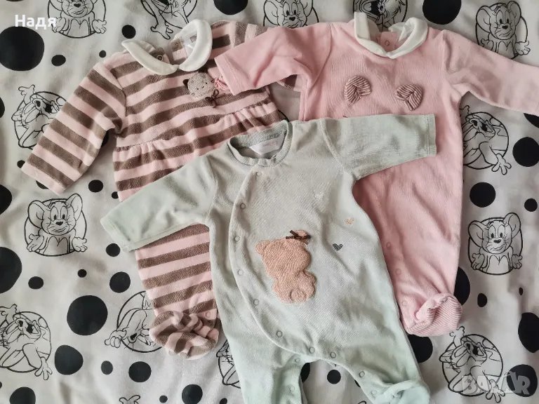 3 бебешки ромпъра, снимка 1