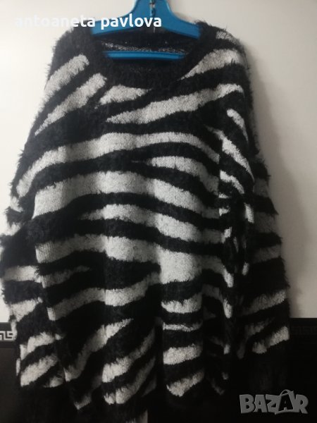 Зебров пуловер, снимка 1