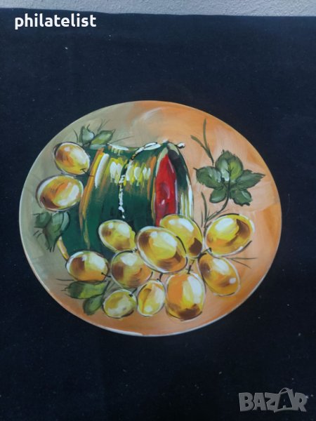 Рисувана чиния - №9, снимка 1