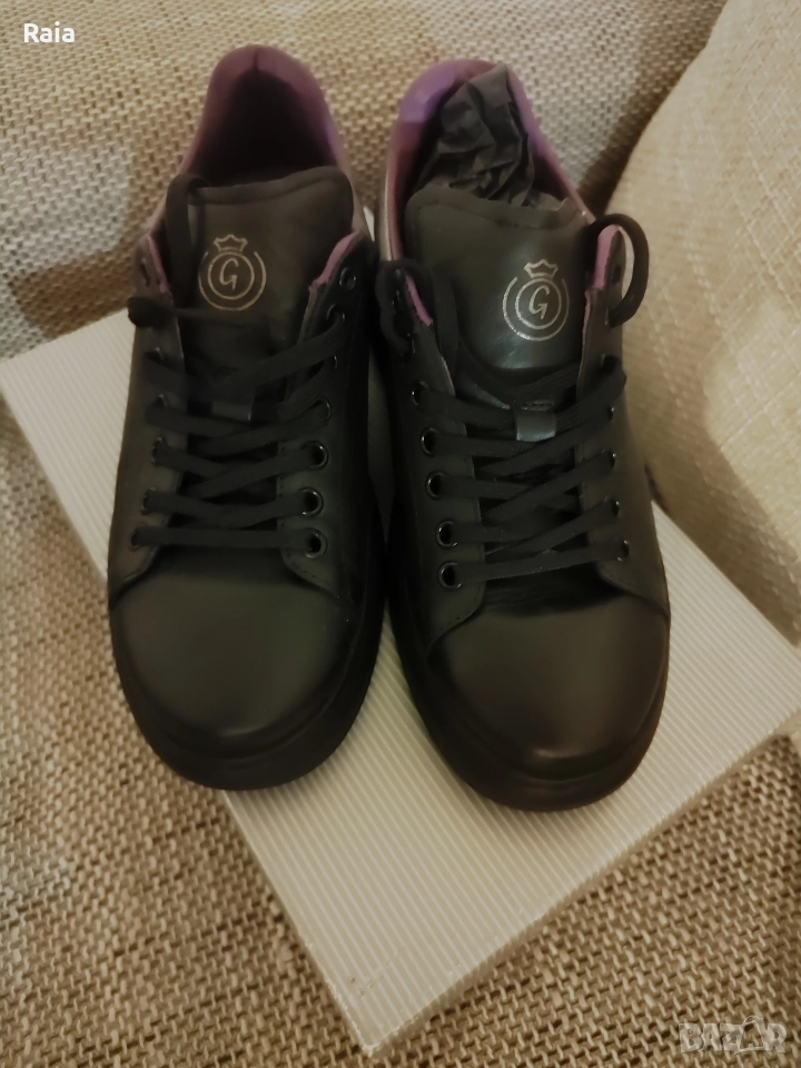 маратонки от естествена кожа 38 номер, снимка 1