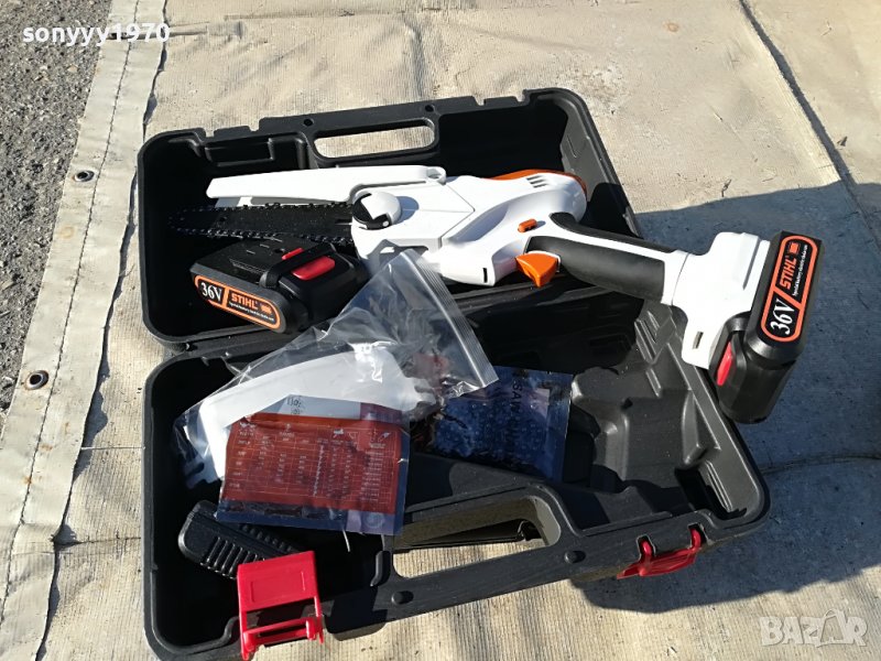 STIHL 36V LI-ION РЕЗАЧКА ЗА КЛОНИ С ВЕРИГА 0701231717, снимка 1