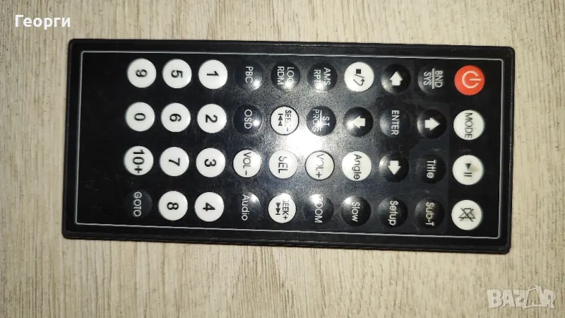 Дистанционно управление за сиди на кола двоен дин T-006, снимка 1