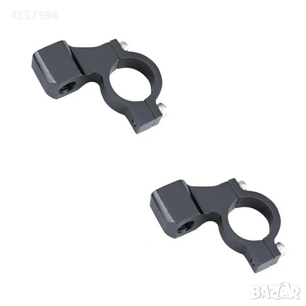 Стойка за огледалото на мотоциклет 2543, черен, 2бр в к-т, снимка 1