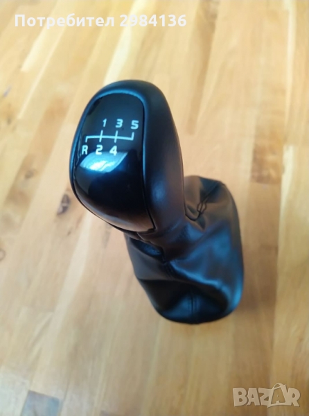 Топка скоростен лост с маншон Мерцедес/Mercedes Ц-класа C-class W203 W209 с  5 и 6 скорости, снимка 1