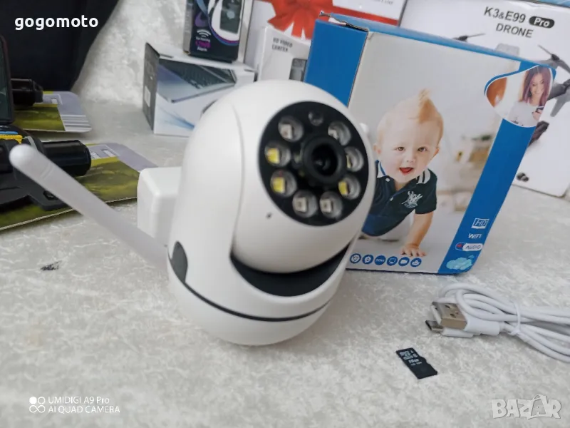 Камера нова WI FI + SD / TF карта, , снимка 1