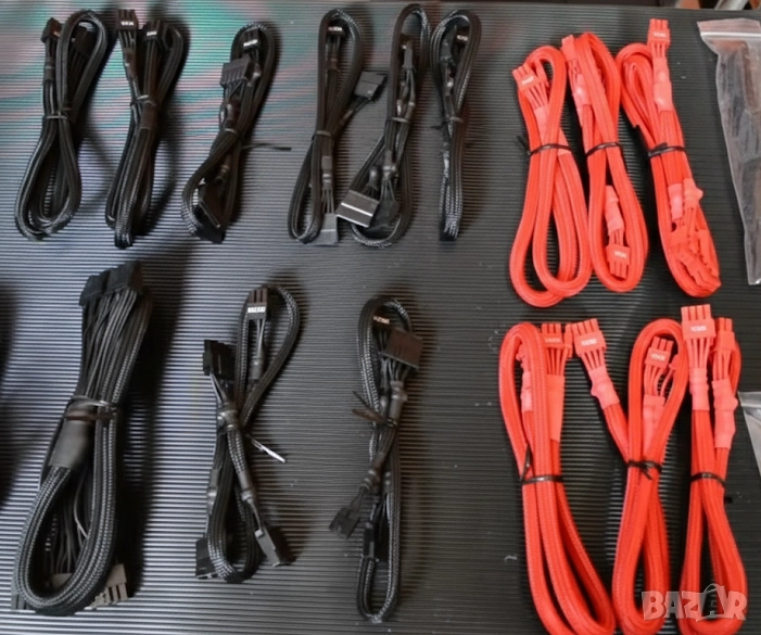 кабели EVGA B3, B5, G2, G3, G5, G6, GA, GM (SFX), GP (G1+), P2, P3, P5, P6, P+, T2 , снимка 1