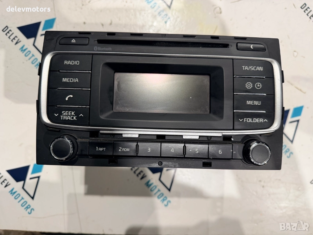 98700-1W000 radio радио, аудио система от Kia Rio 1.2i, двигател G4LA, 84 кс. , снимка 1