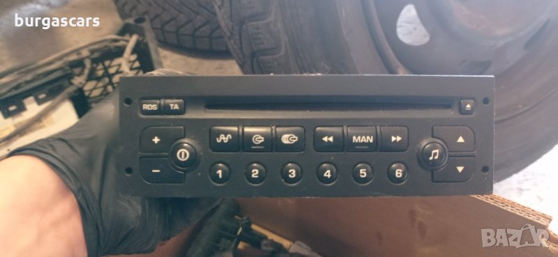 Оригинално радио CD СД плеър за Peugeot 307 Пежо 307-50лв, снимка 1