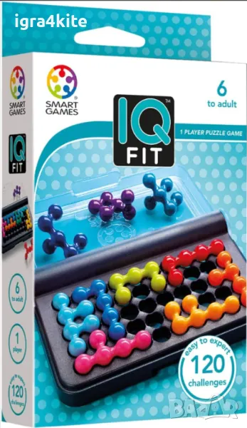 IQ Game FIT PUZZLE PRO № 4 от 8 – 3D части за запълване. , снимка 1