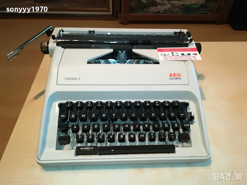 aeg olympia carina 2-germany 1904221209, снимка 1