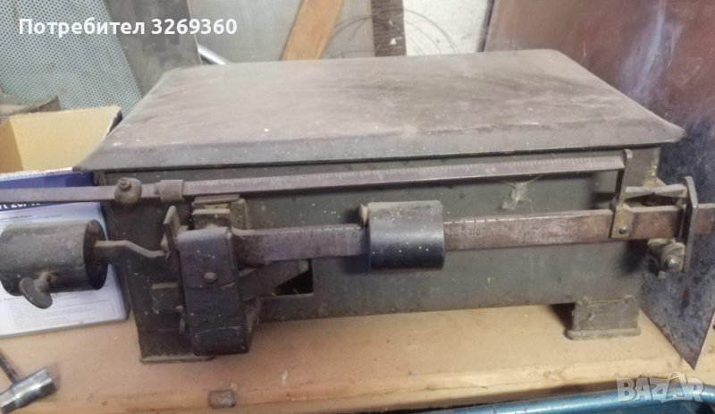 Продавам стар платформен кантар, снимка 1