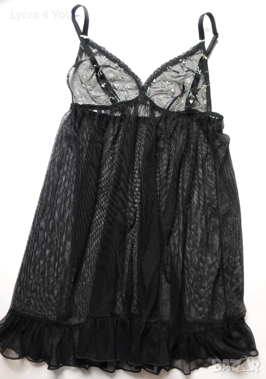 Vivance 80B нова черна тюлена нощничка, снимка 1