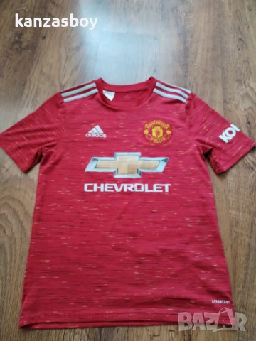 adidas manchester united - юношеска футболна тениска 13-14год.164см., снимка 5 - Детски тениски и потници - 51097606