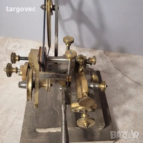 уникален старинен часовникарски струг, снимка 3 - Антикварни и старинни предмети - 49857655