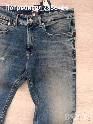 Мъжки дънки Tommy Hilfiger размер 34, снимка 4 - Дънки - 56267173