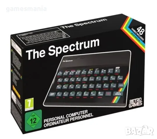 Конзола The Spectrum - Black Edition/ включва 48 игри/ Чисто Нови/ с Гаранция, снимка 2 - Други игри и конзоли - 55834679