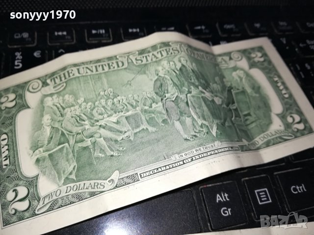 ДВЕ БАНКНОТИ ОТ 2 ДОЛАРА ЗА КОЛЕКЦИЯ 1808231853, снимка 12 - Колекции - 41897203