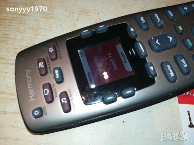 logitech harmony 650 с дисплеи-внос швеицария 2802221835, снимка 3 - Други - 35947363