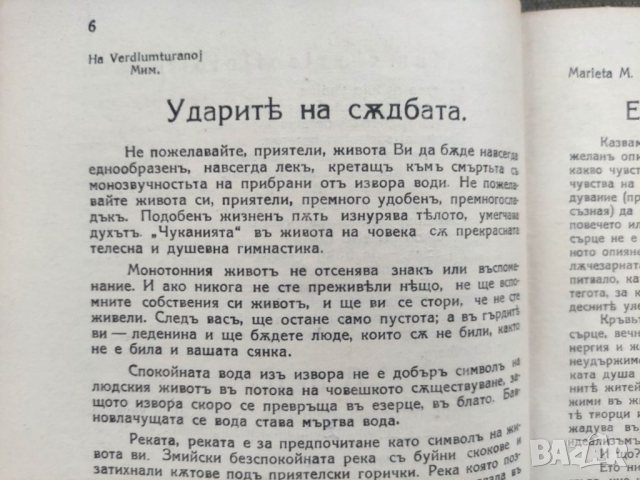 Продавам Вестник " Есперантска младеж " година I/1925- 10 броя   , снимка 7 - Списания и комикси - 36448250