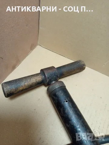 Соц Стара Ръчна Помпа., снимка 3 - Антикварни и старинни предмети - 49776798