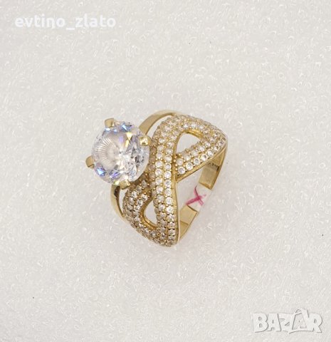 Злтни пръстени 14К, снимка 9 - Пръстени - 38915782