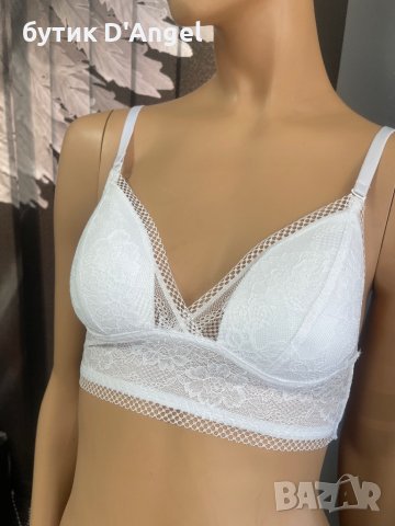 Дантелен бралет в три цвята, снимка 5 - Бельо - 42407909