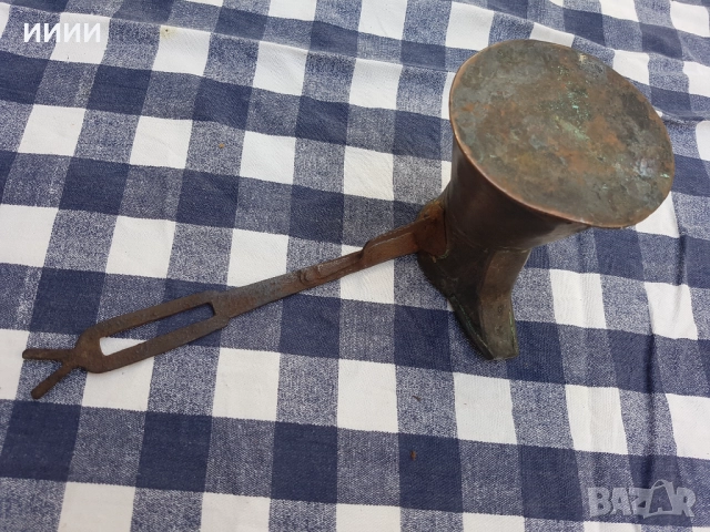 Османско джезве , снимка 2 - Антикварни и старинни предмети - 51842616