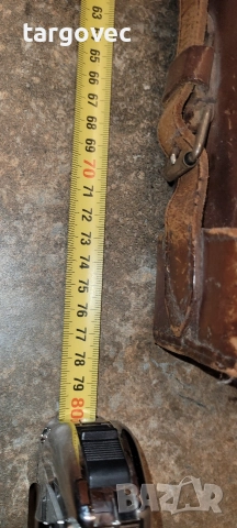 старинен твърд калъф кейс за пушка, снимка 2 - Ловно оръжие - 52599575