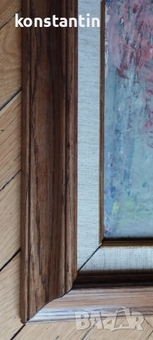 МАСЛЕНА КАРТИНА ДЕЧКО УЗУНОВ 1957, снимка 5 - Картини - 52677537