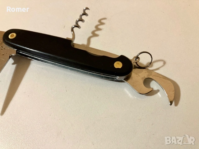 Многофункционално джобно ножче FES Solingen Germany, снимка 4 - Ножове - 53287413