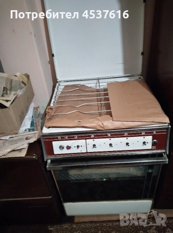 Газова готварска печка Брест/ Gefst модел 1457-01 нова, неупотребявана, снимка 2 - Печки, фурни - 52588090
