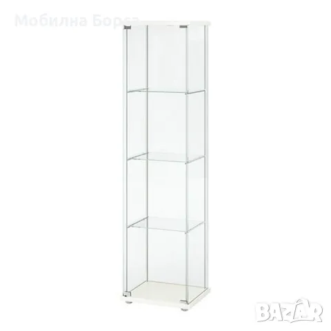 Витрина DETOLF бяла IKEA, снимка 2 - Секции и витрини - 49588332