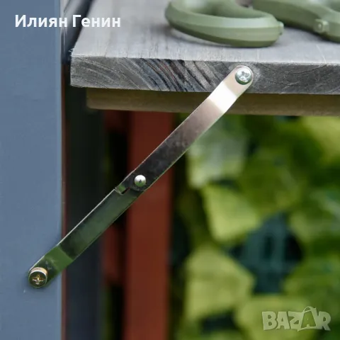 Повдигната леха с 2 сгъваеми рафта, снимка 3 - Саксии и кашпи - 49018967