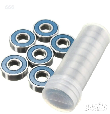 10 бр. 608RS лагери ABEC-9 сачмени лагери от въглеродна стомана за скейтборд