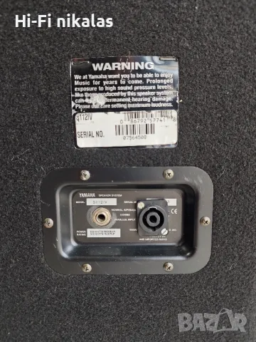 професионални стерео тонколони YAMAHA S112IV, снимка 5 - Тонколони - 50207655