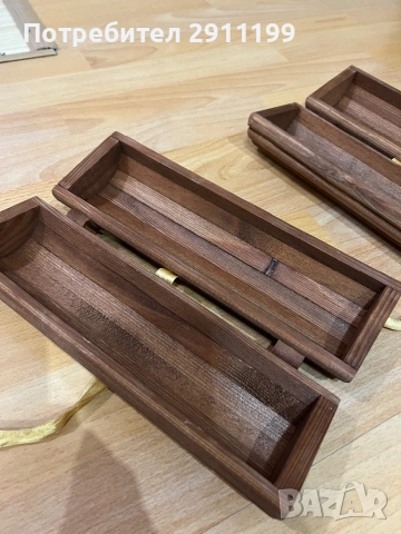 Дървена кутия, цилиндър 2 бр., снимка 4 - Други - 53784962