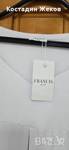 Нова със етикет. Дамска оригинална блузка. FRANCIS. , снимка 6 - Корсети, бюстиета, топове - 55877685