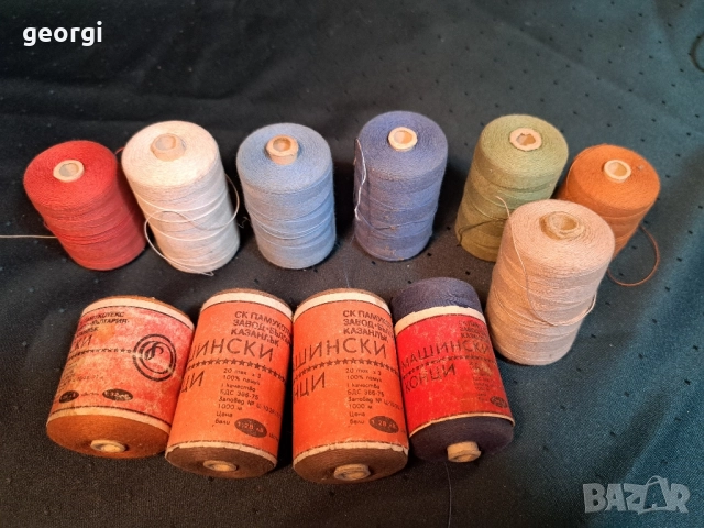 Български конци за шиене 30/5, снимка 5 - Антикварни и старинни предмети - 52745741