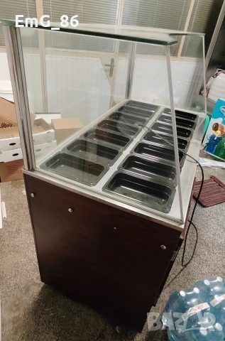 Бен мари витрина, снимка 3 - Обзавеждане за заведение - 51288583