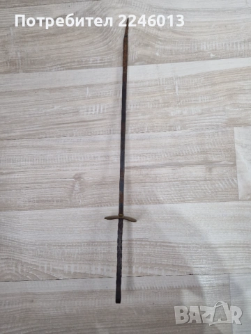 Античен нож за писма-шпага/рапира, снимка 2 - Антикварни и старинни предмети - 53426090