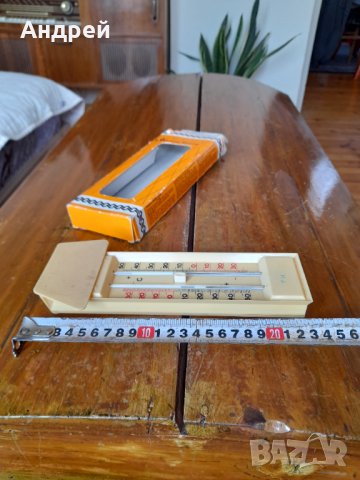 Стар термометър Minima Maxima, снимка 8 - Антикварни и старинни предмети - 42236036