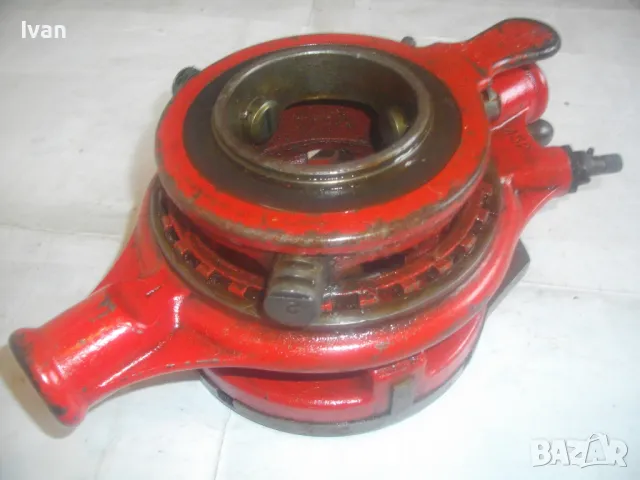 VIRAX Type 45 ПРОФИ РЪЧНА ЩАНЦА РЕЗБОНАРЕЗНА МАШИНА ЗА ДЯСНА И ЛЯВА РЕЗБА НА ТРЪБИ ДО 1 1/4" , снимка 17 - Други инструменти - 49668408