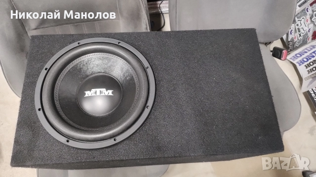 Субуфер за кола мтм 12ка w112v2 с кутия , снимка 2 - Аксесоари и консумативи - 52725377
