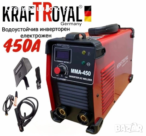 Инверторен електрожен 350А, 400А, 450А, снимка 3 - Други машини и части - 51687153