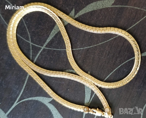 Масивно колие от 14к попълнено стандартно злато 20 лв., снимка 5 - Колиета, медальони, синджири - 12482642