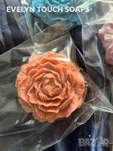 сапун "Божур"с козе мляко, снимка 3 - Козметика за тяло - 51782793