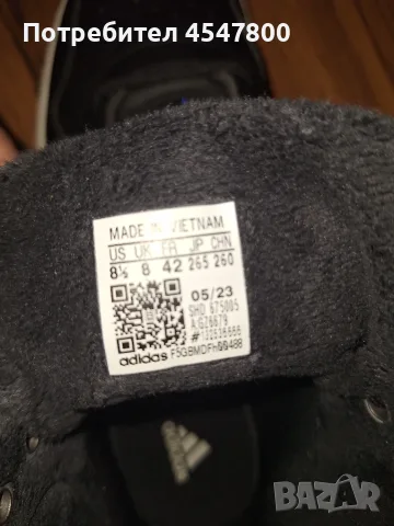 Кецове Adidas черни, снимка 5 - Кецове - 55923172
